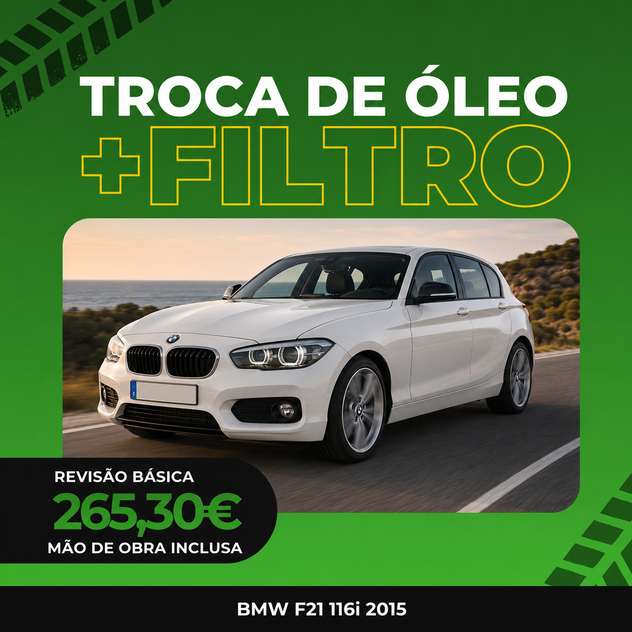 Revisão Avançada | BMW F21 B37D15 | 2015 a 2019