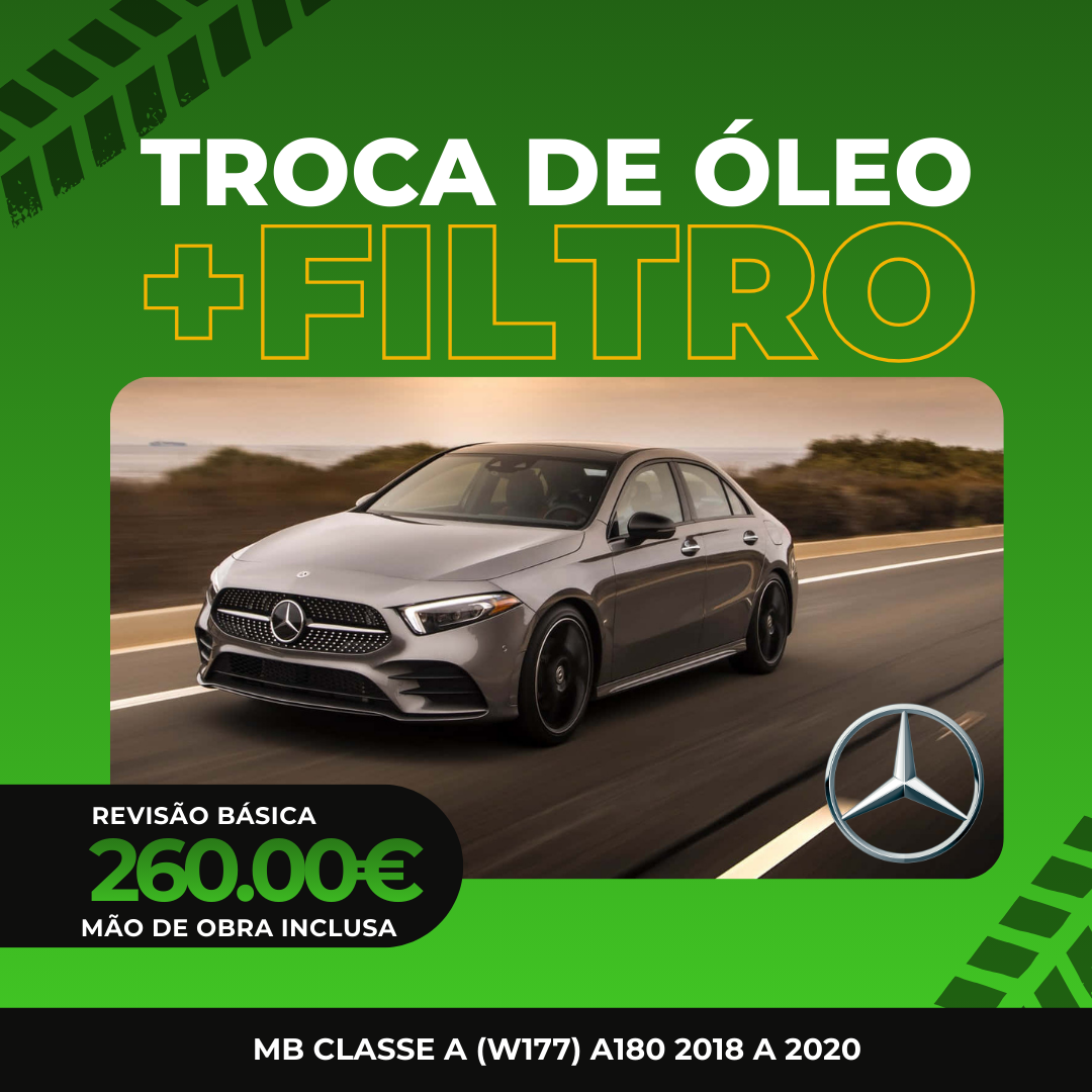 Revisão Básica | MB Classe A (W177) A180 2018 A 2020