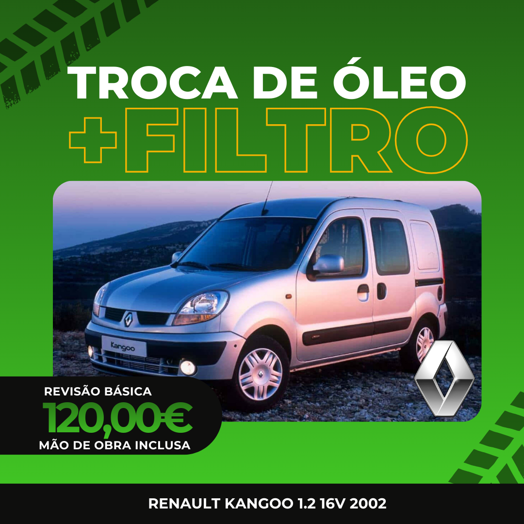 Revisão Básica | RENAULT Kangoo 1.2 16v