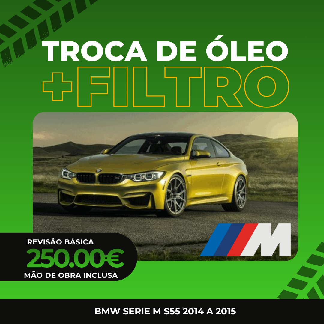 Revisão Básica | BMW M3 S55 2012 a 2015