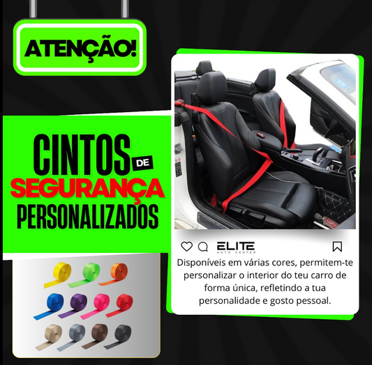 Cintos de Segurança - Personalizados